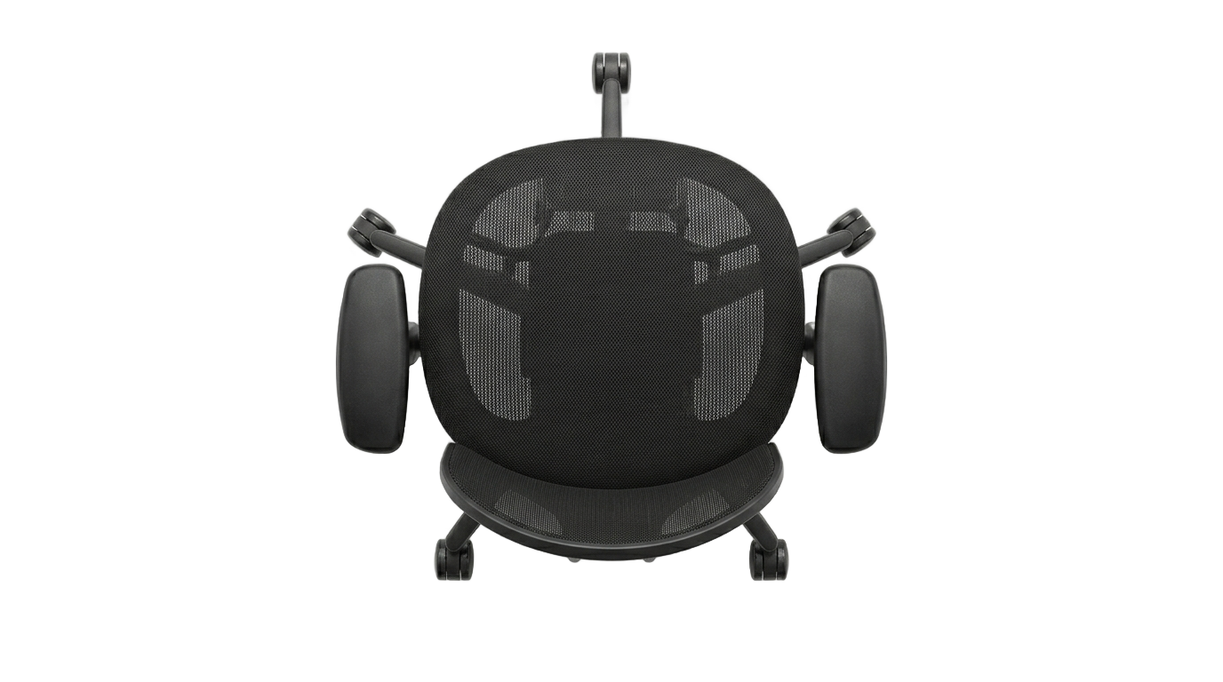 office chair top view png PNG transparent background