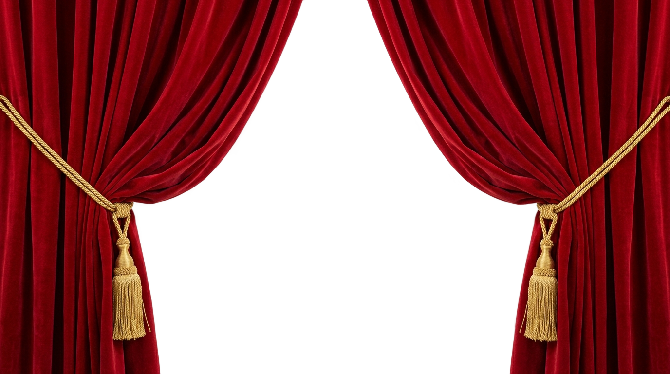 unveiling curtain png PNG transparent background