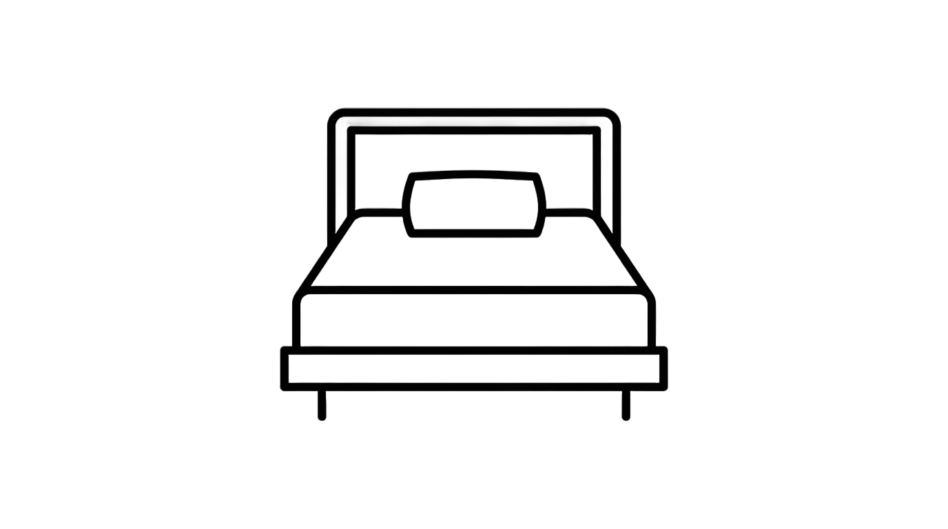 bed symbol png PNG transparent background