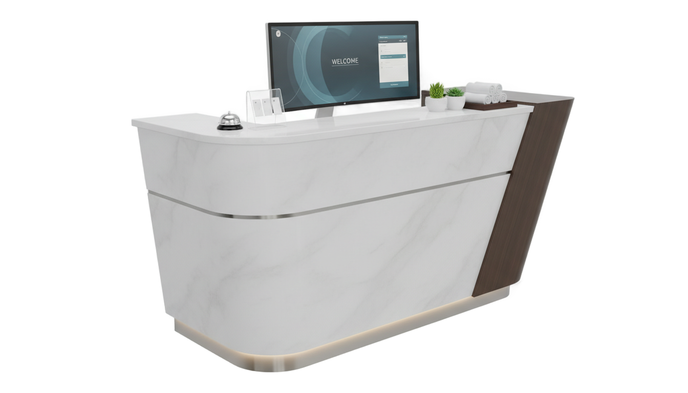 hotel front desk png PNG transparent background