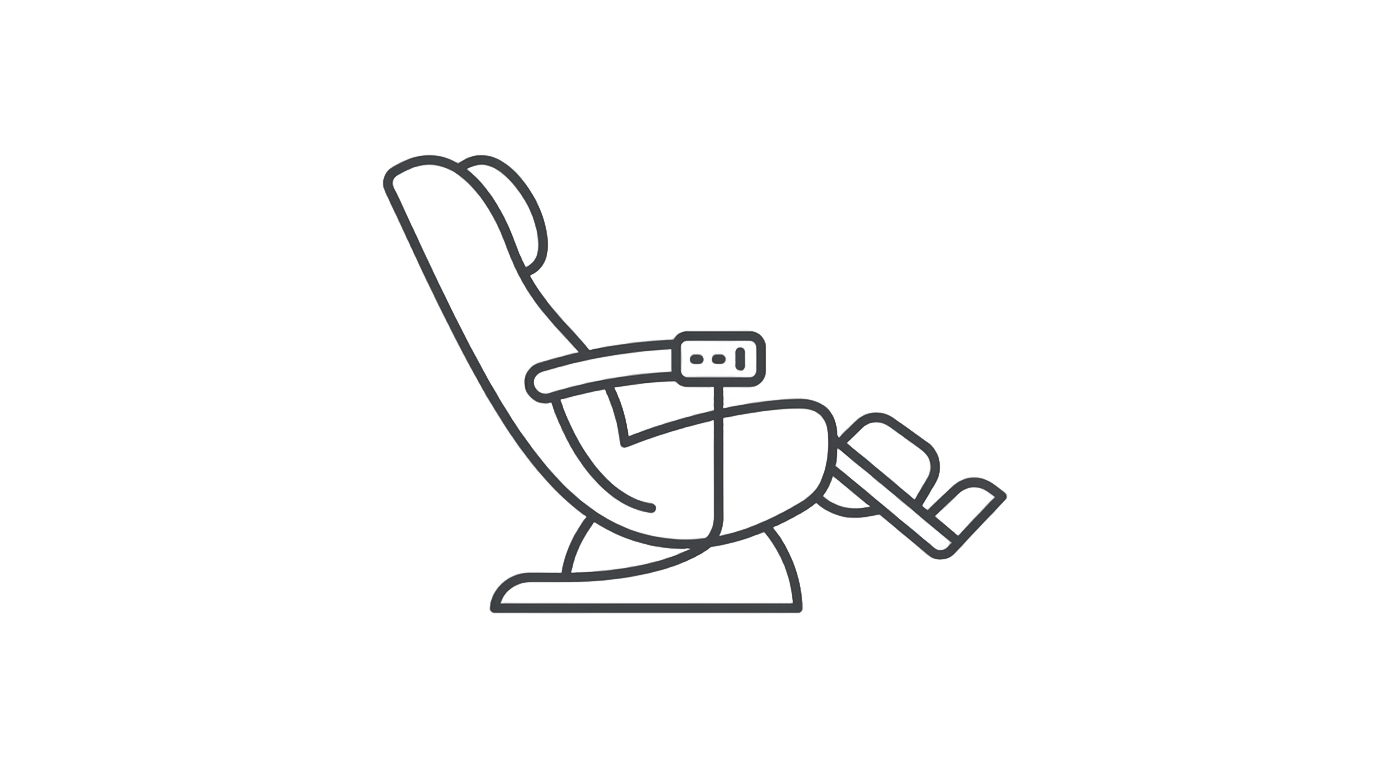 massage chair icon png PNG transparent background