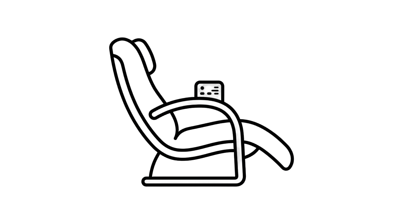 massage chair icon png PNG transparent background