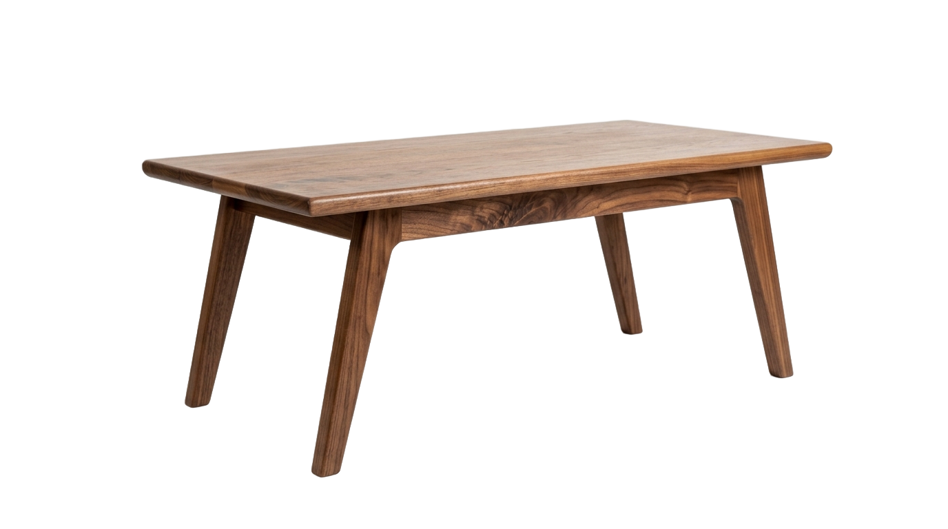 wooden coffee table png PNG transparent background