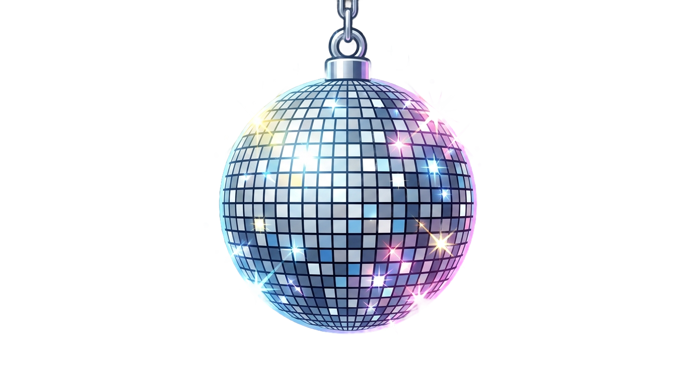 mirror ball emoji png PNG transparent background