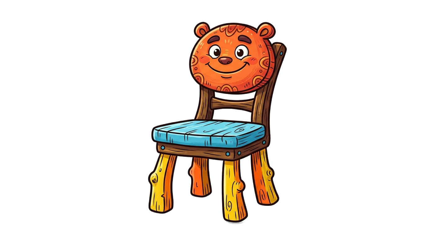 animated chair png PNG transparent background