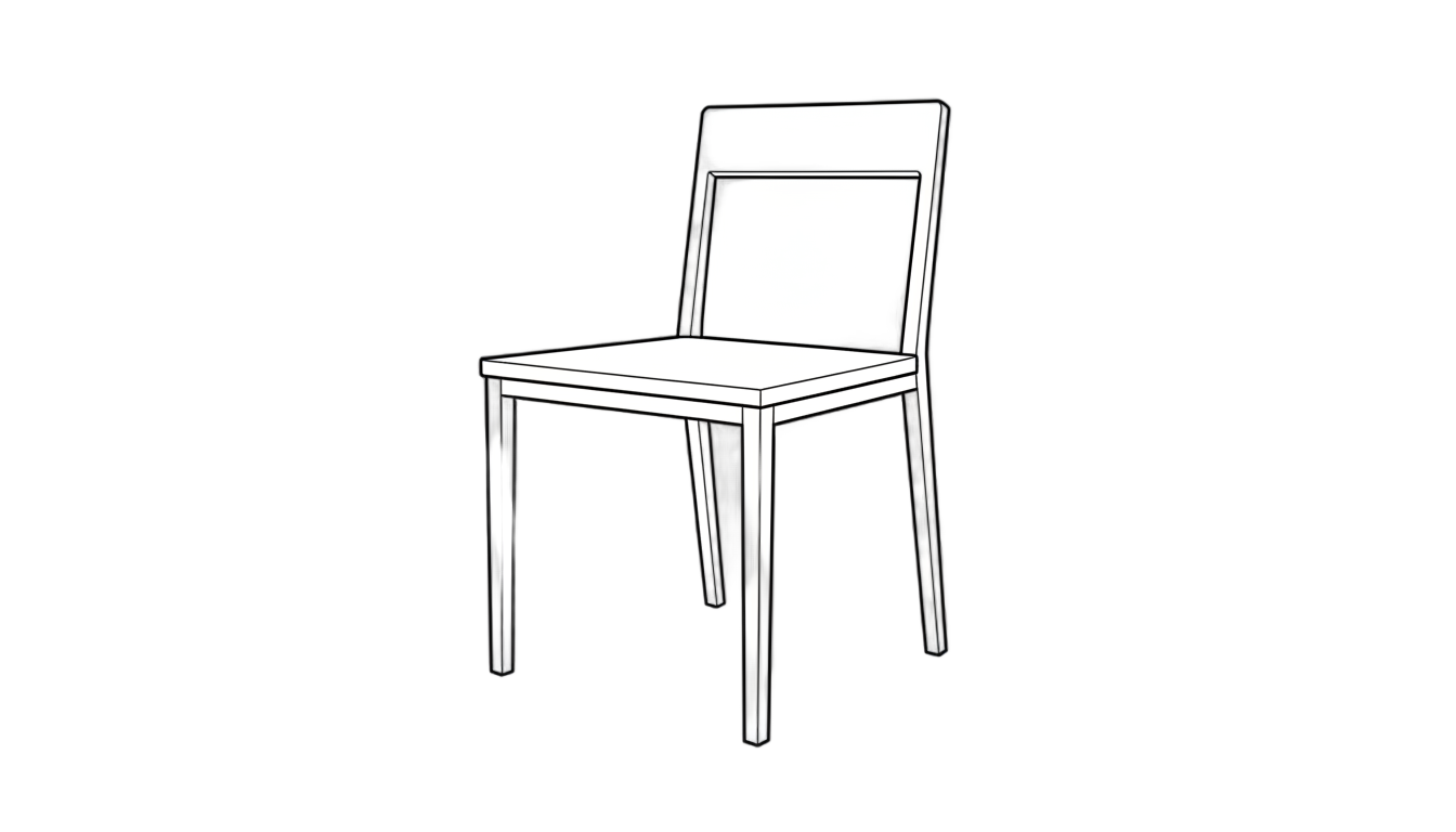 chair drawing png PNG transparent background