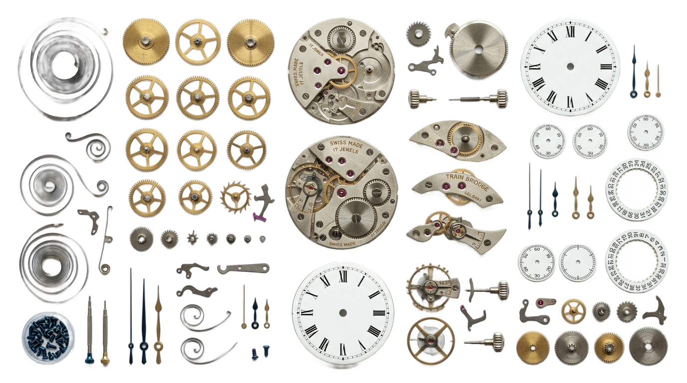 clock parts png PNG transparent background