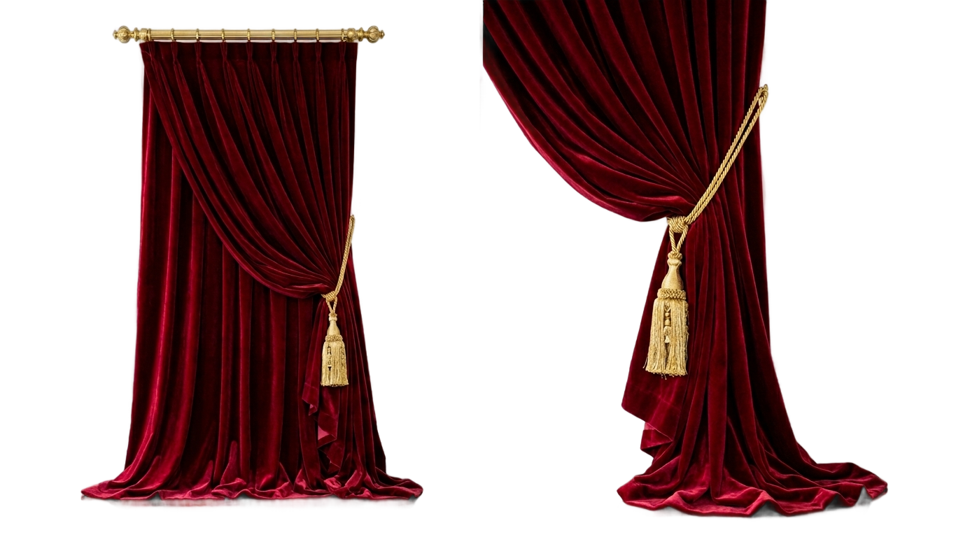 royal curtain png PNG transparent background