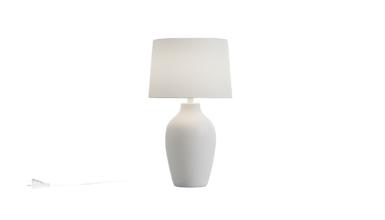 white lamp png PNG transparent background