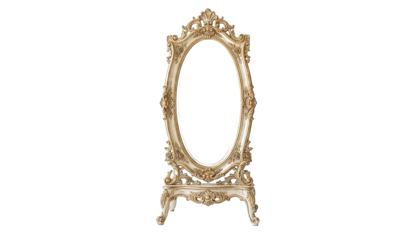 aesthetic mirror png PNG transparent background