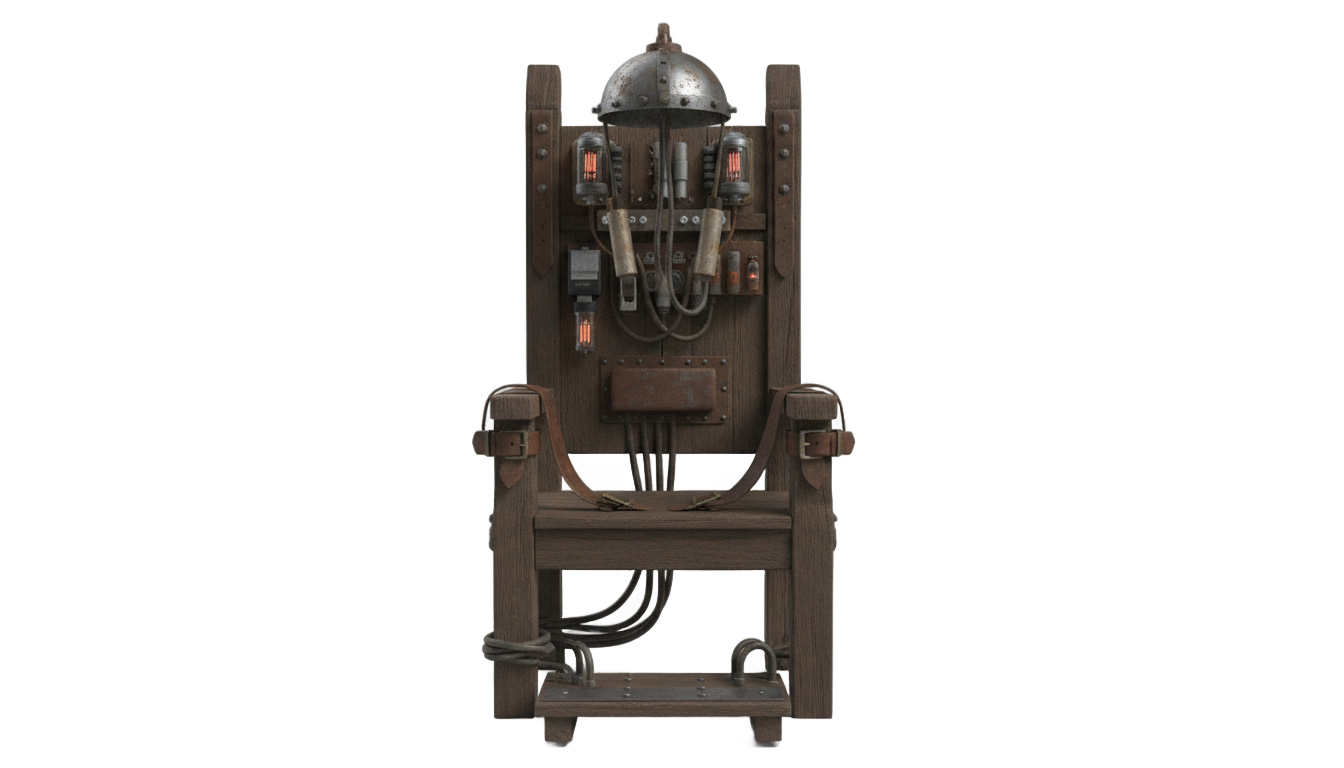 electric chair png PNG transparent background