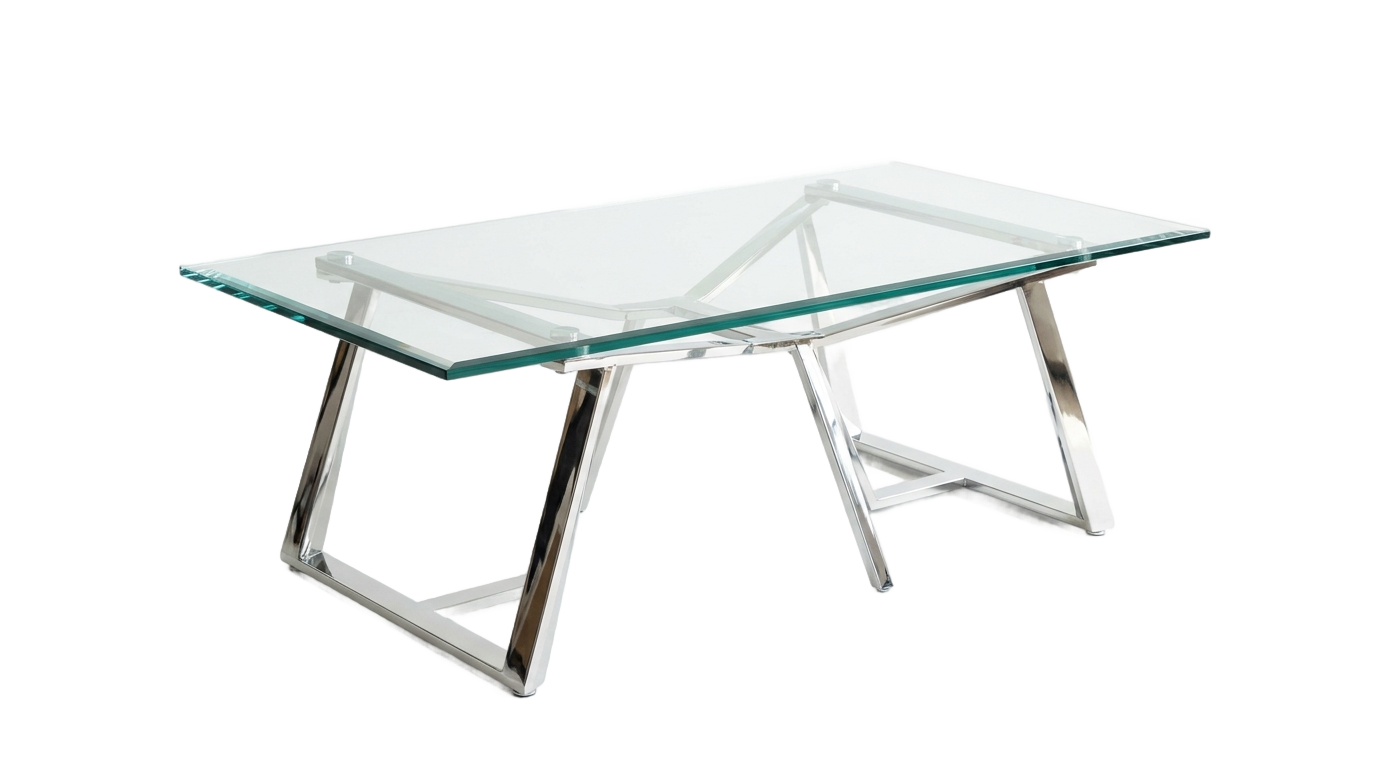 glass coffee table png PNG transparent background