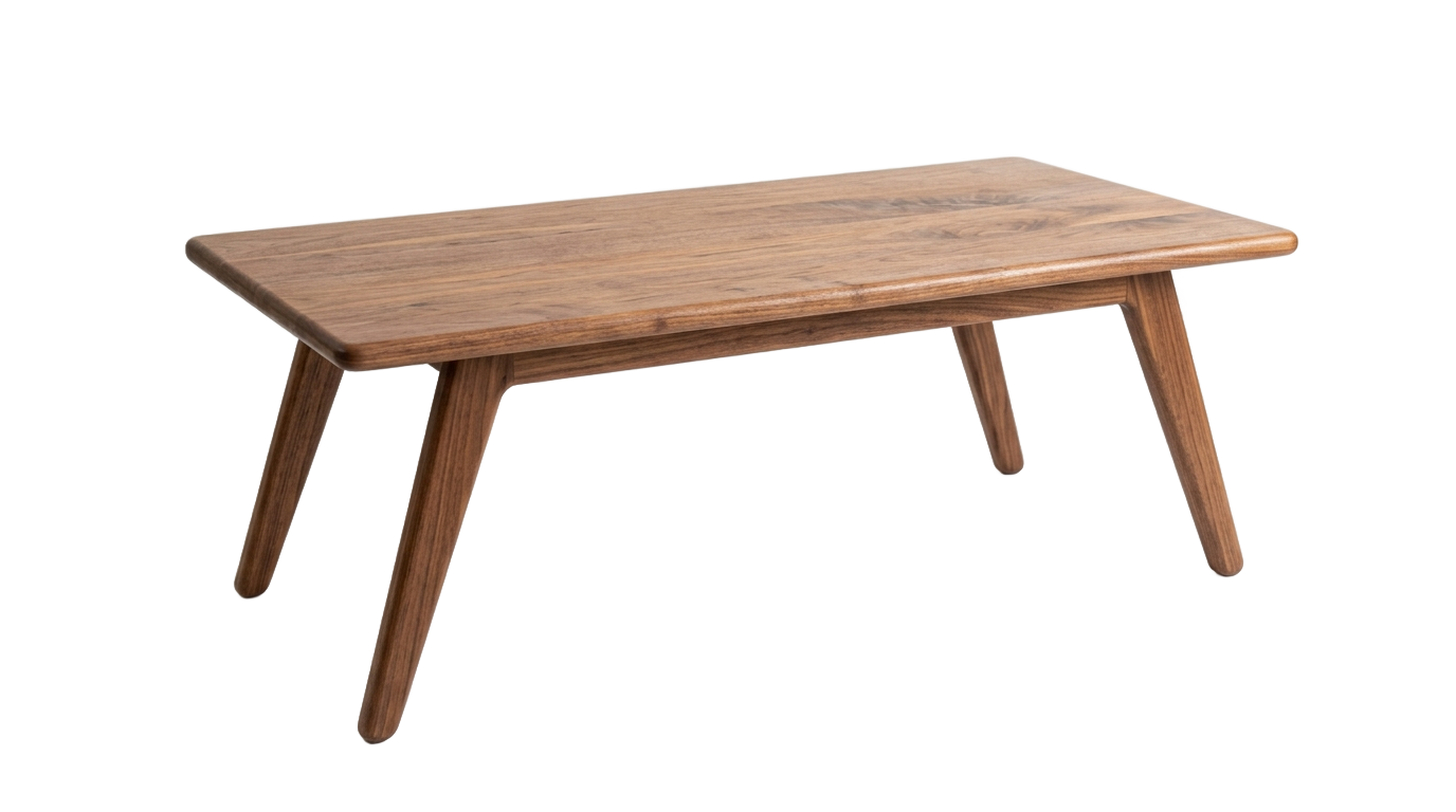 wooden coffee table png PNG transparent background