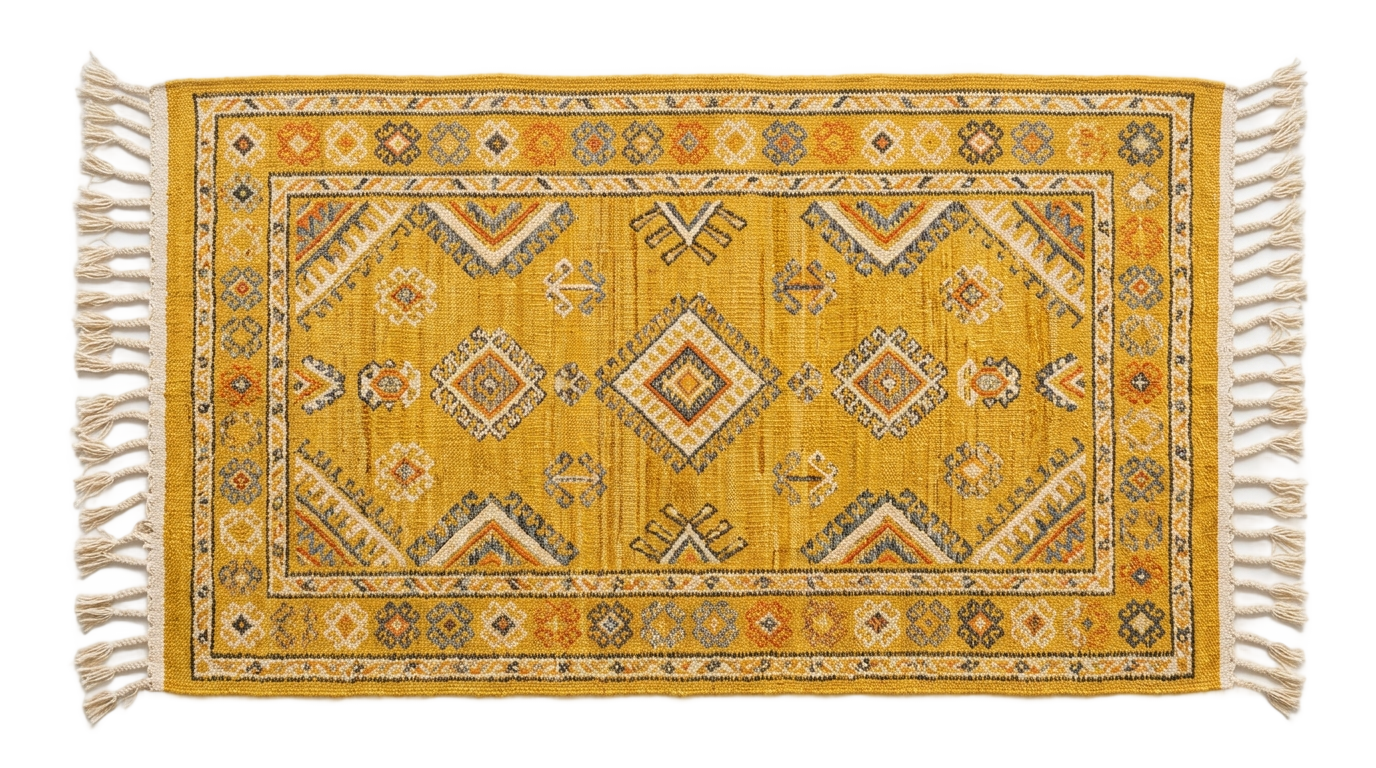 yellow rug png PNG transparent background
