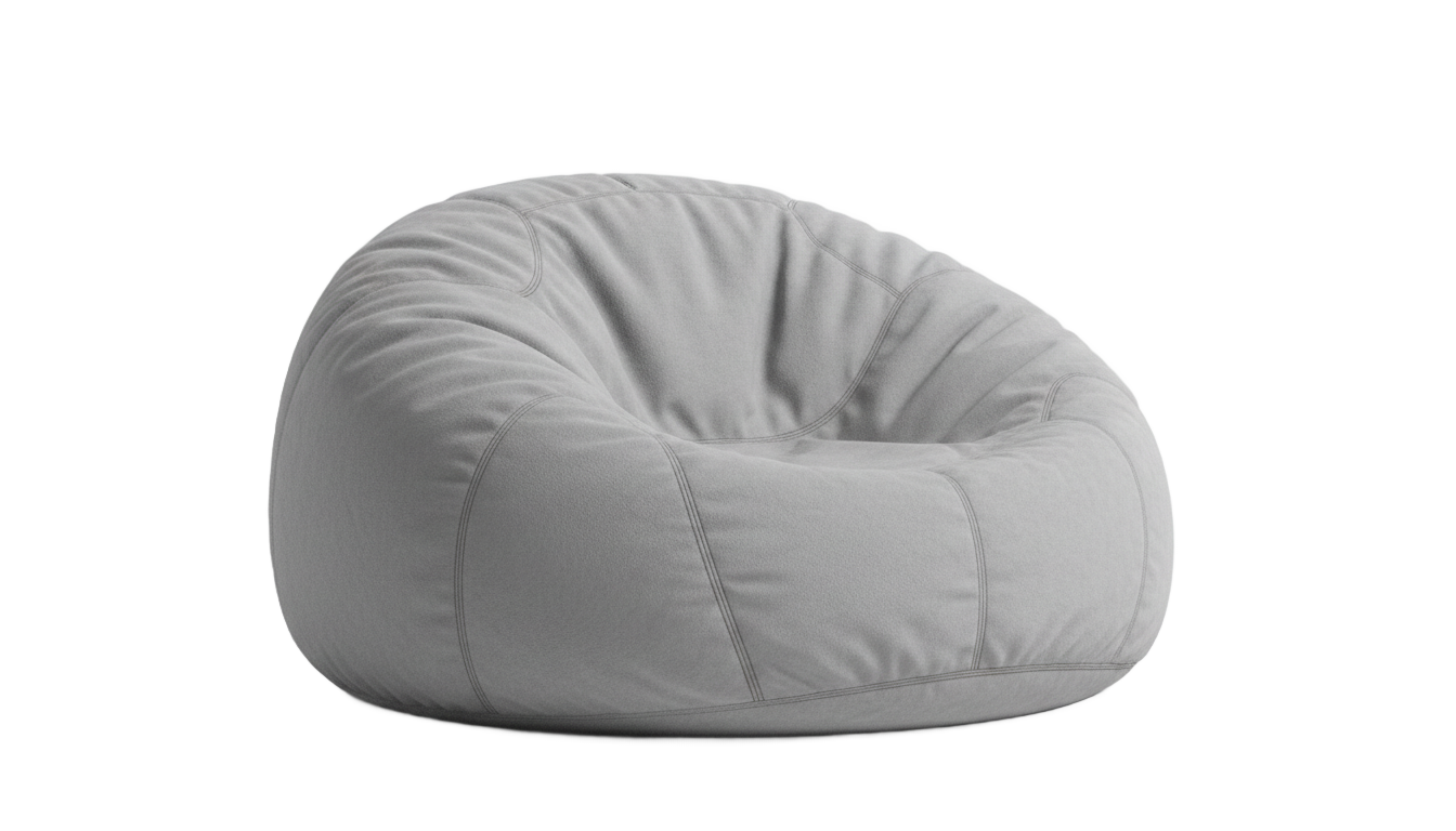 bean bag chair png PNG transparent background