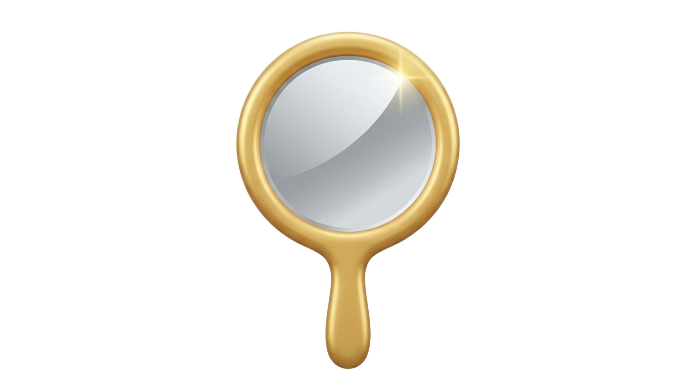 mirror emoji png PNG transparent background