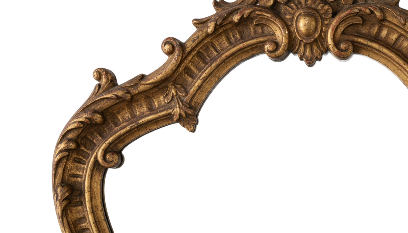 antique mirror png PNG transparent background