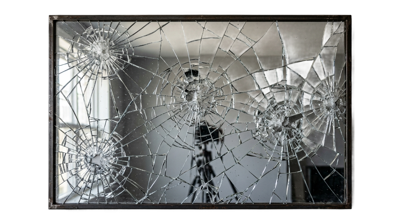 broken mirror overlay png PNG transparent background