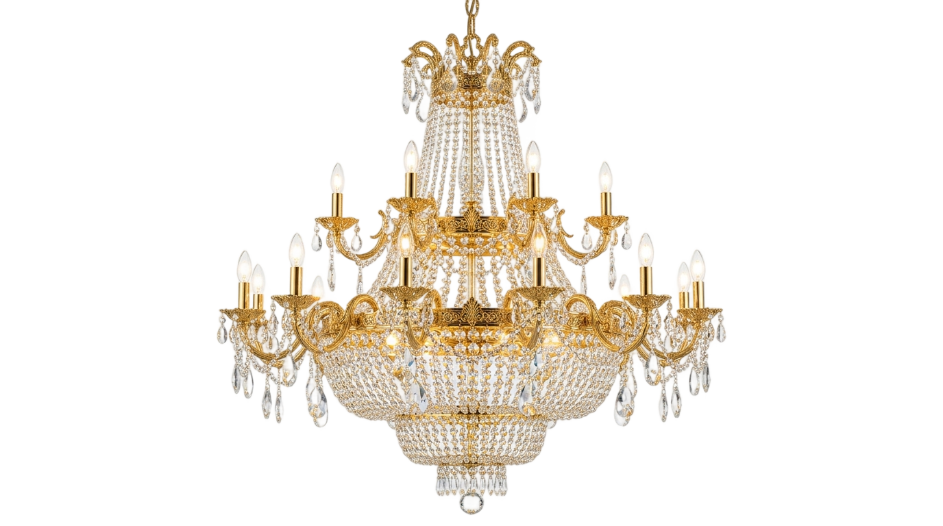 luxury chandelier png PNG transparent background