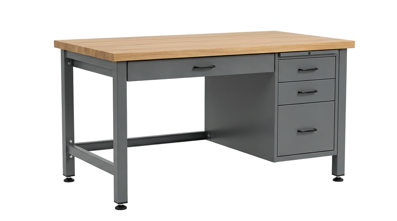 metal desk png PNG transparent background