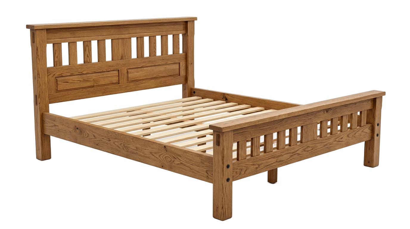 wood bed png PNG transparent background