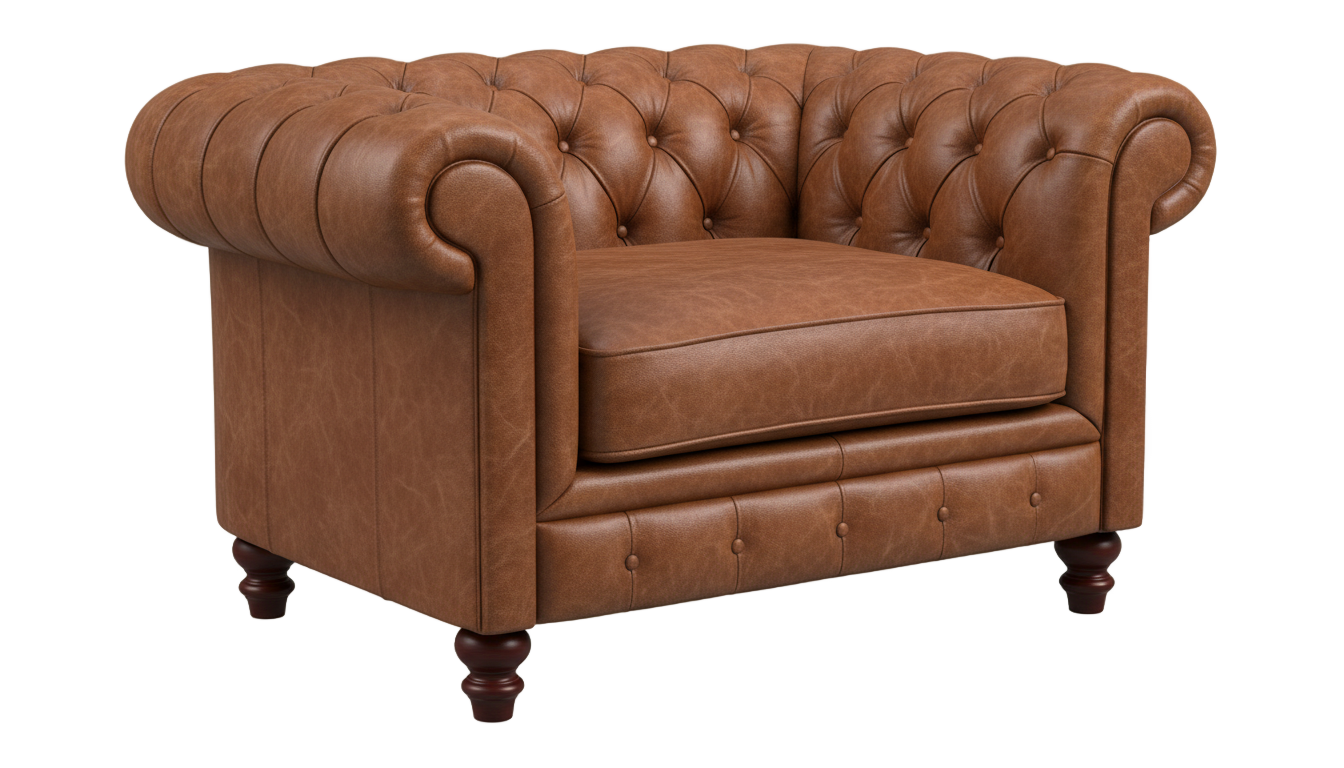 leather chair png PNG transparent background
