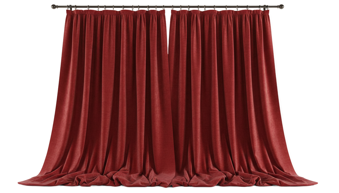 velvet curtain png PNG transparent background
