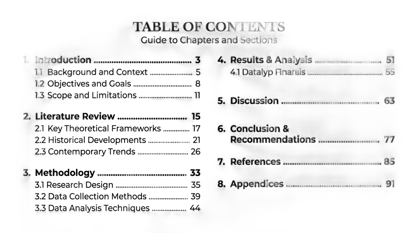 table of content png PNG transparent background