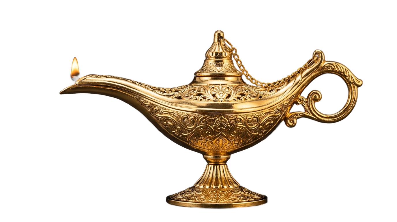 golden lamp png PNG transparent background