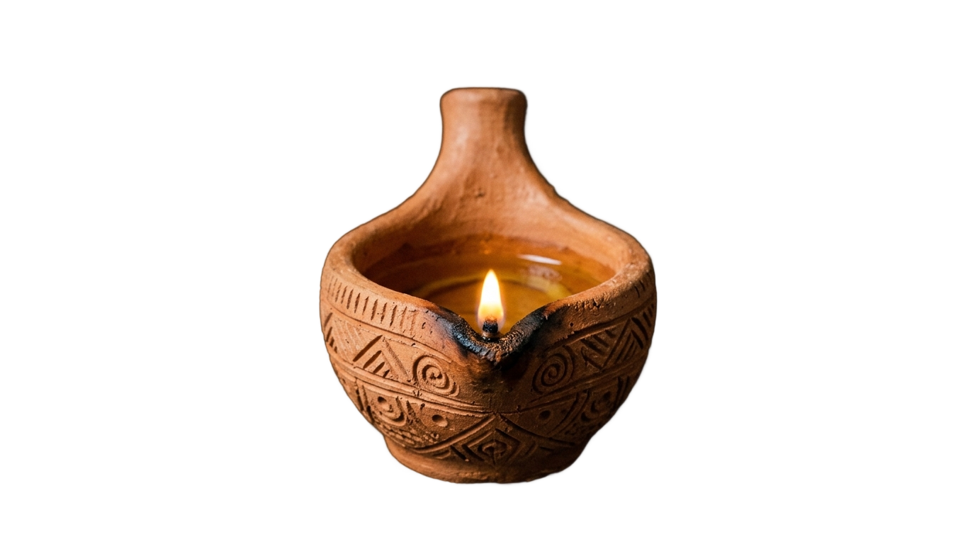 diya lamp png PNG transparent background