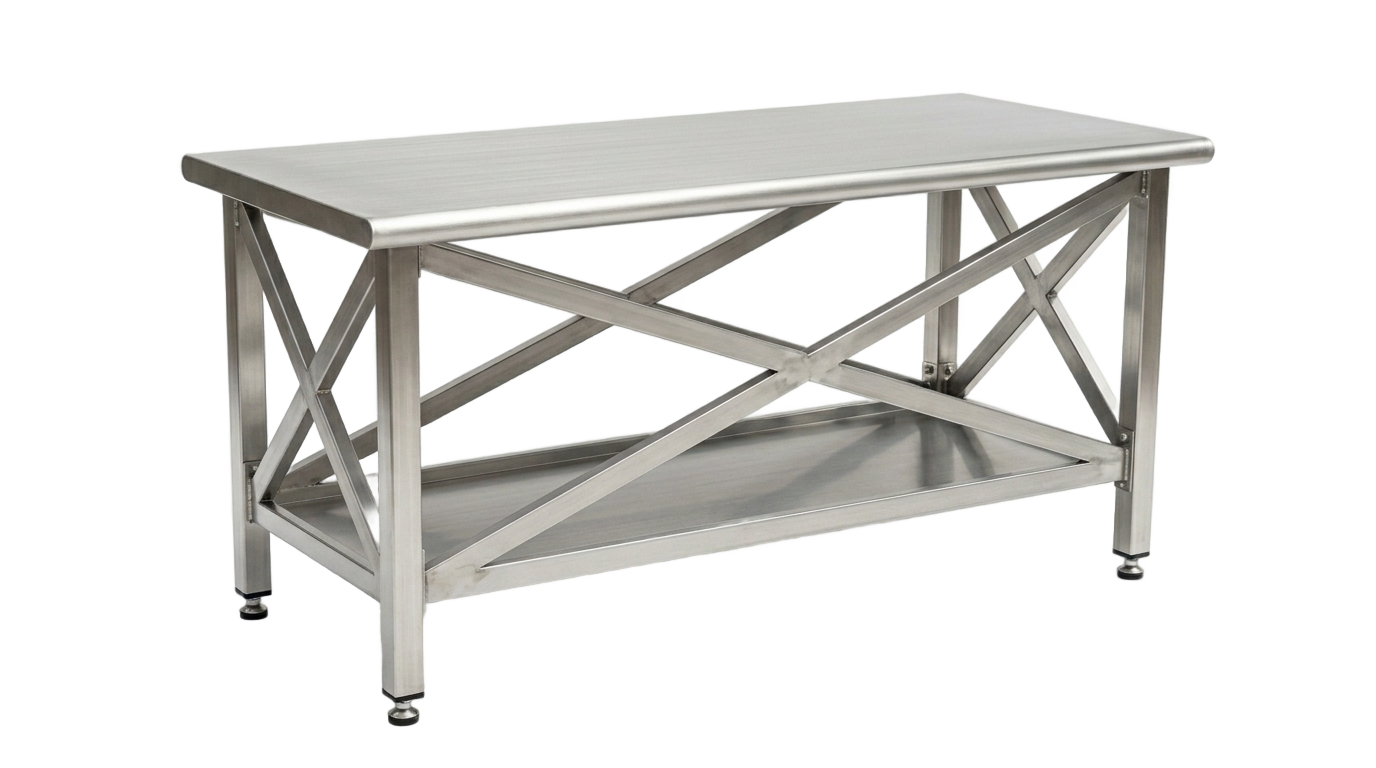 stainless steel table png PNG transparent background