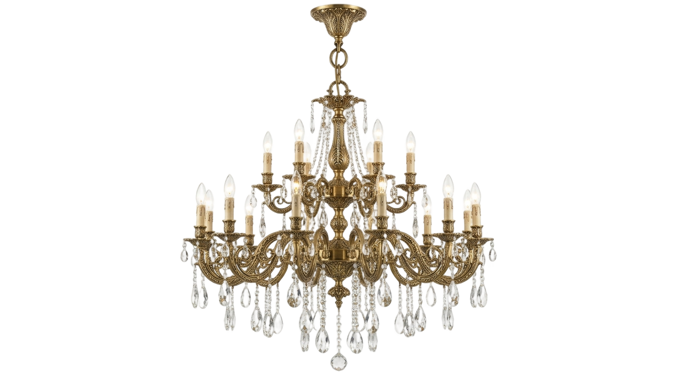 victorian chandelier png PNG transparent background