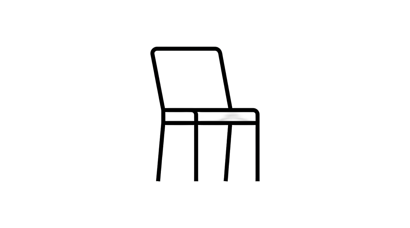 chair logo png PNG transparent background