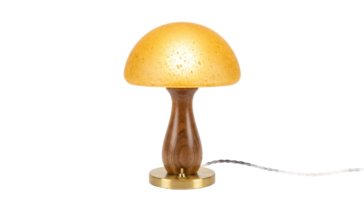 mushroom lamp png PNG transparent background