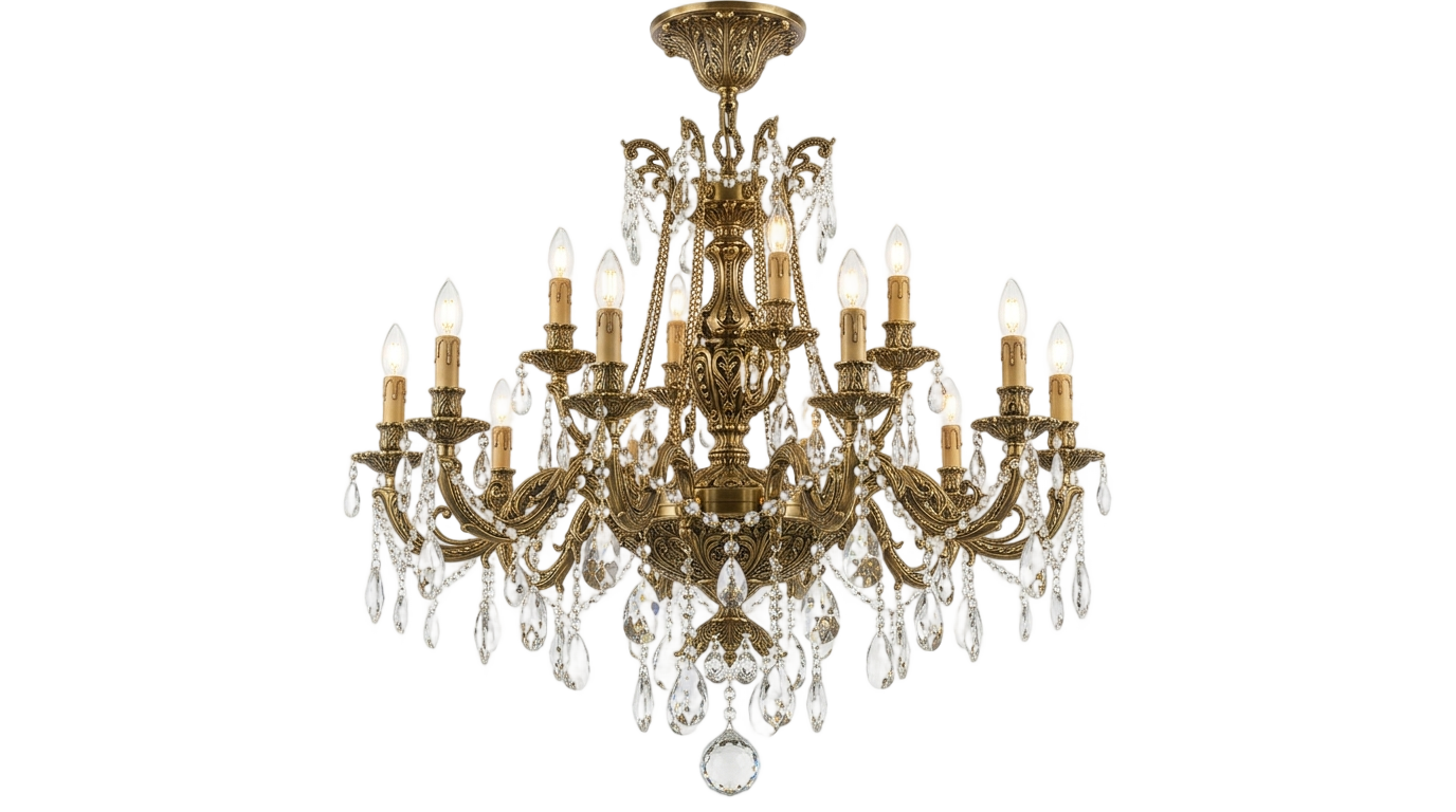 victorian chandelier png PNG transparent background
