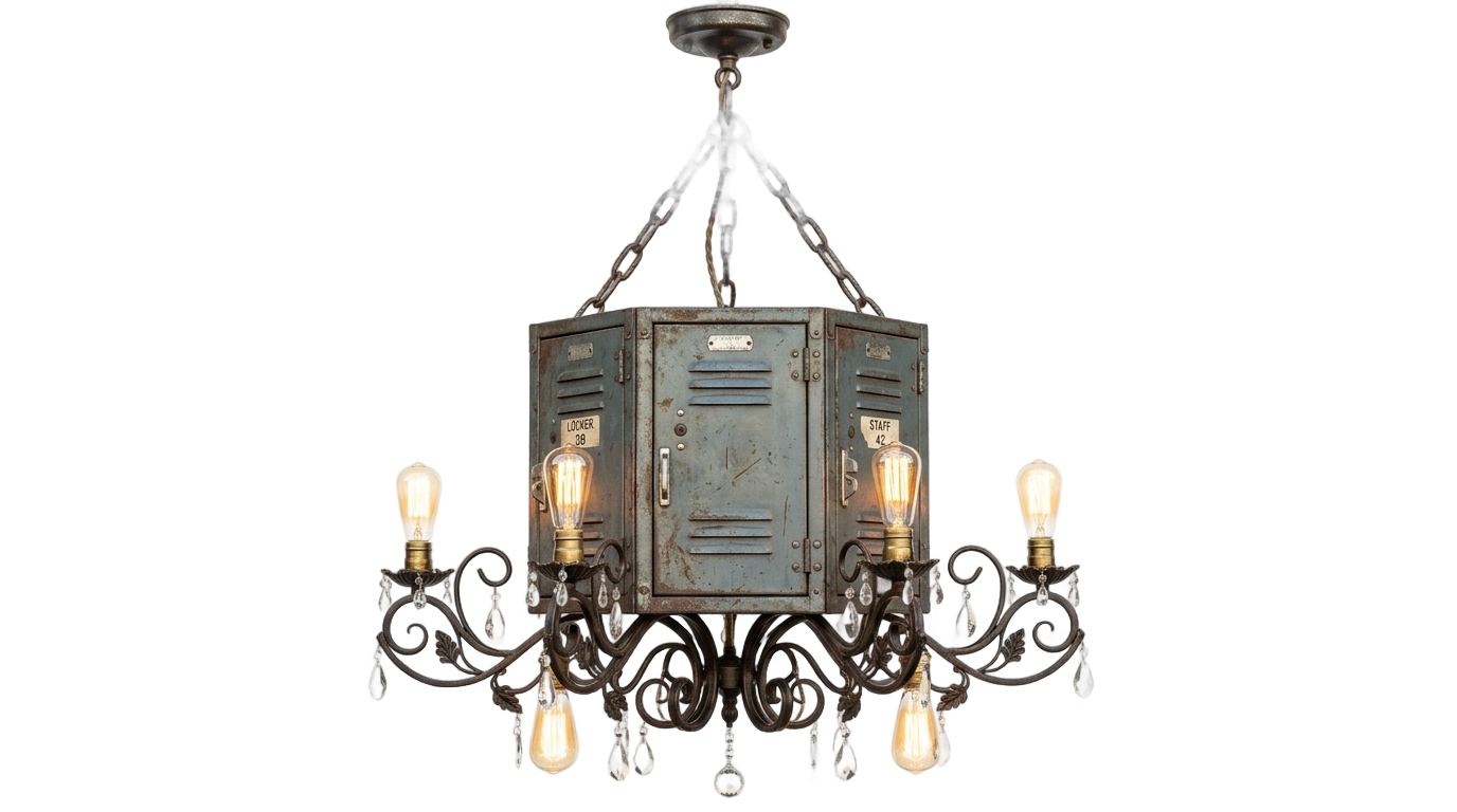 locker chandelier png PNG transparent background