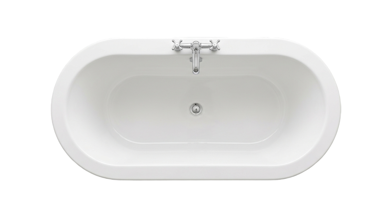 bathtub top view png PNG transparent background