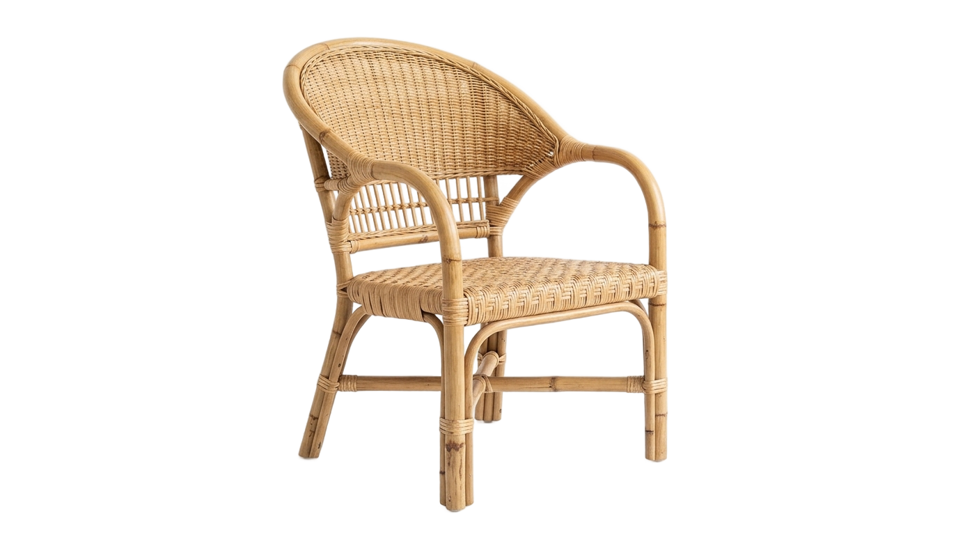 bamboo chair png PNG transparent background