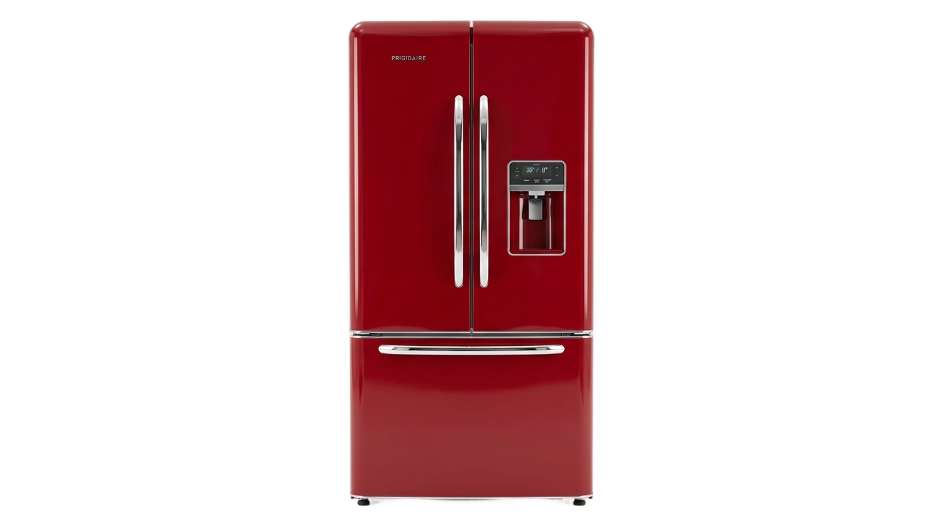 red fridge png PNG transparent background