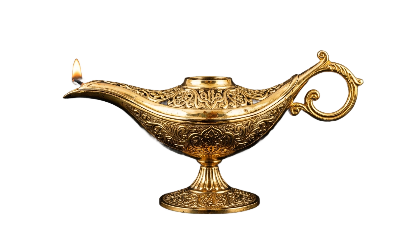 golden lamp png PNG transparent background