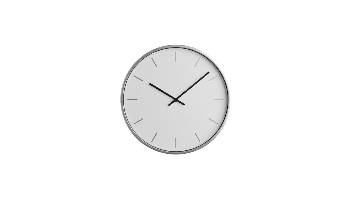 simple clock png PNG transparent background