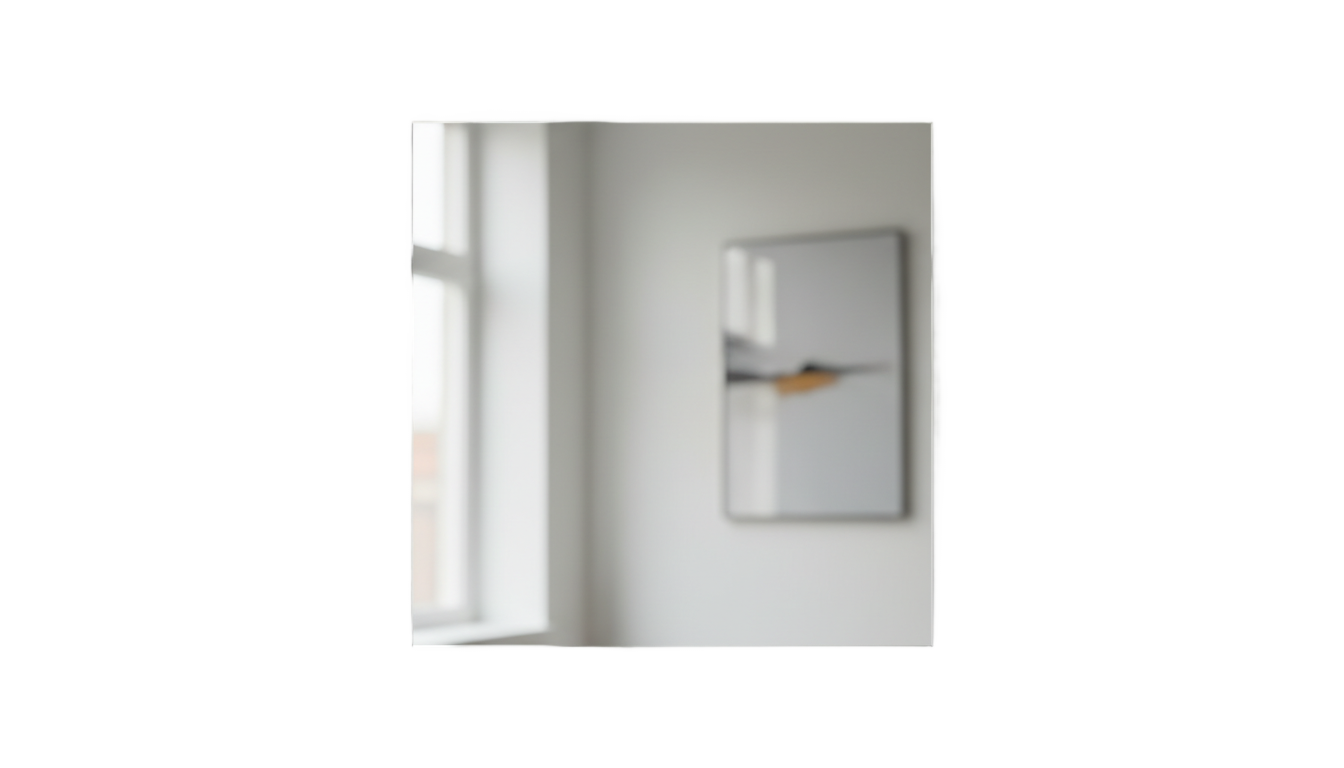 square mirror png PNG transparent background