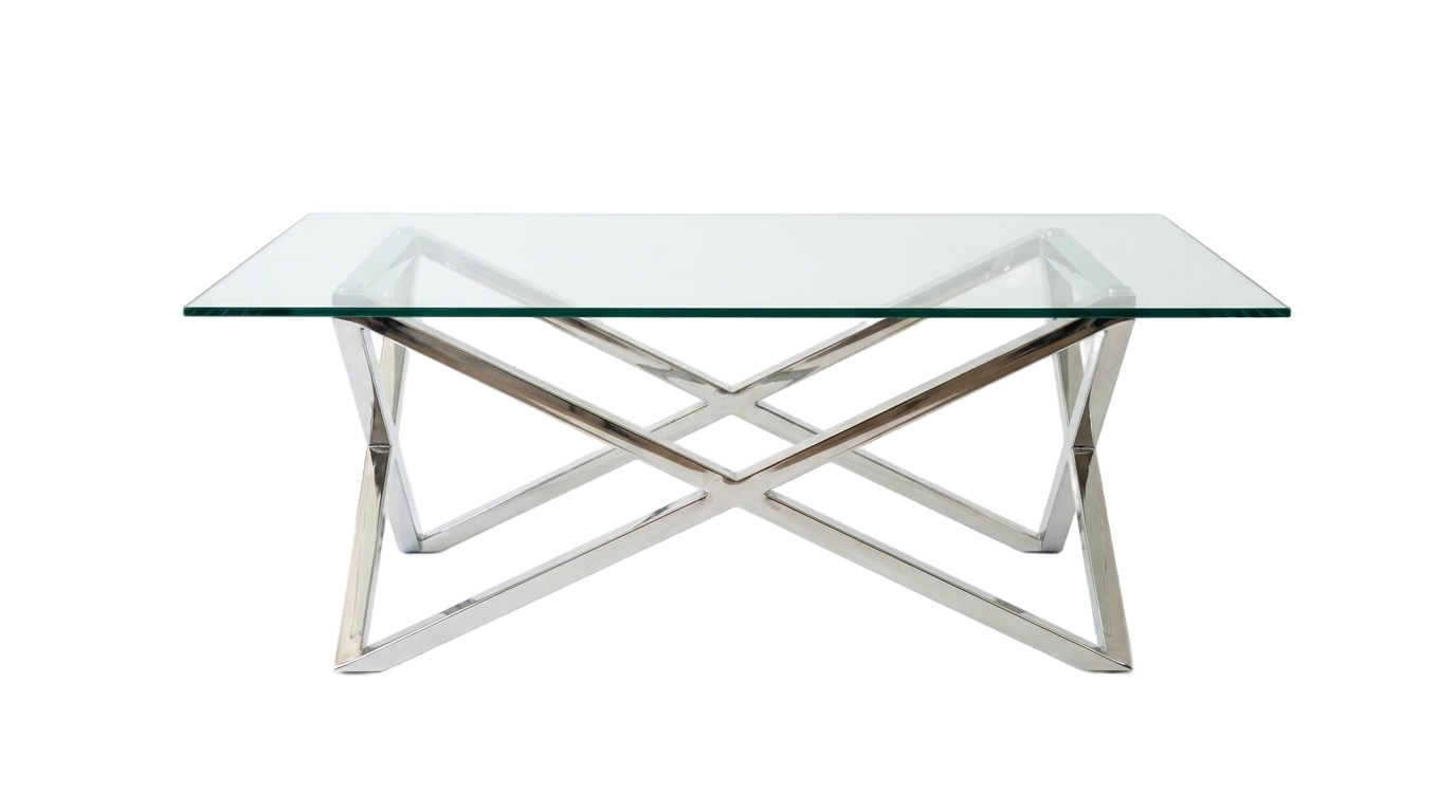 glass coffee table png PNG transparent background