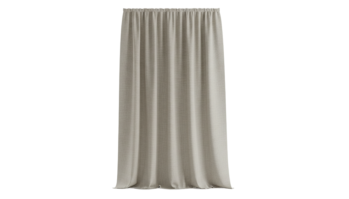 linen curtain png PNG transparent background