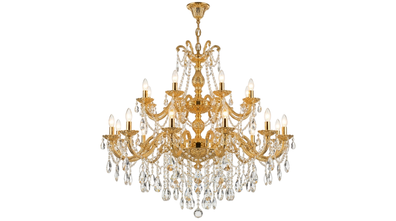 luxury chandelier png PNG transparent background
