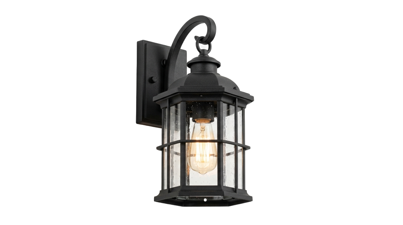 wall lamp outdoor png PNG transparent background