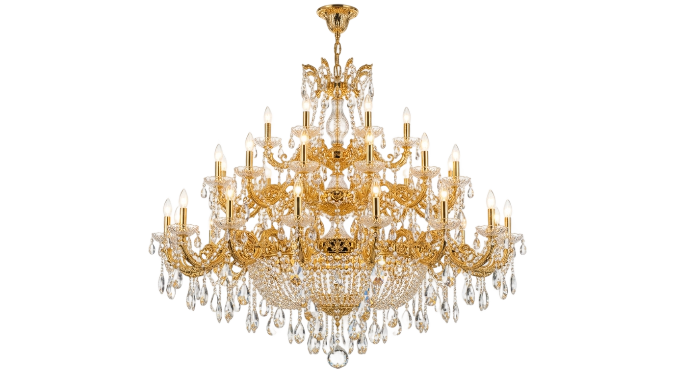 luxury chandelier png PNG transparent background