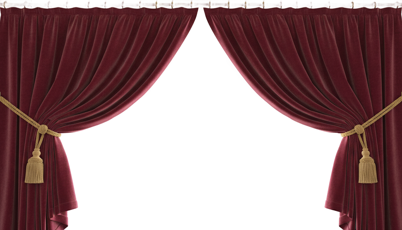 theatre curtain png PNG transparent background
