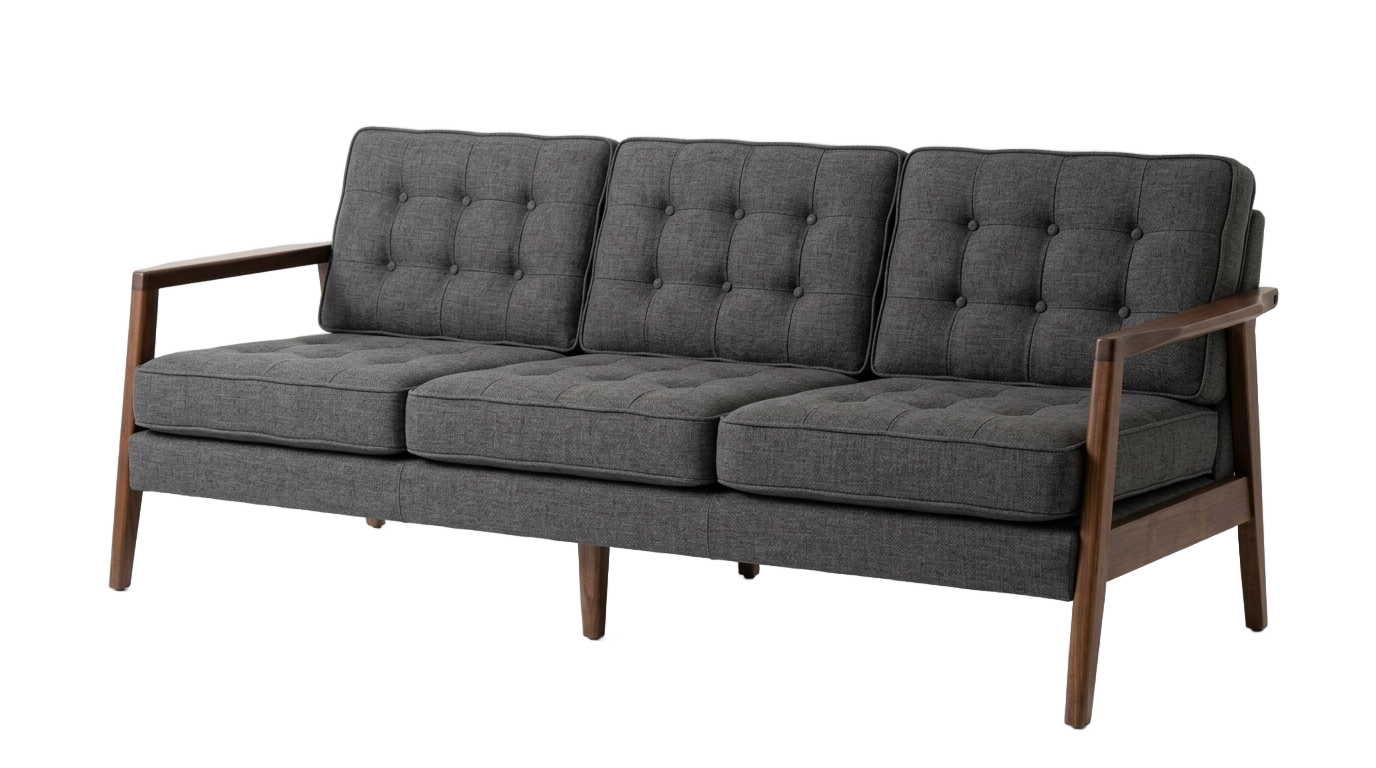 modern sofa png PNG transparent background