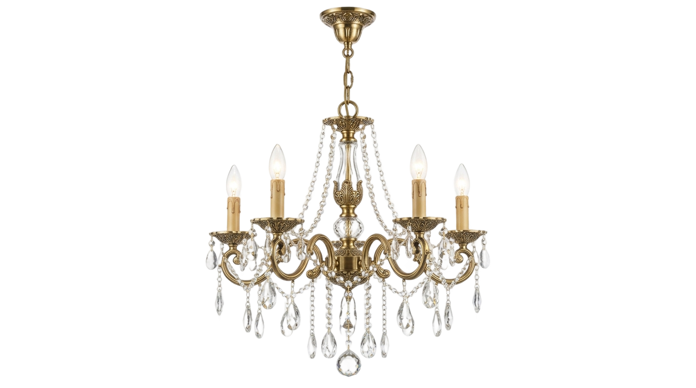 simple chandelier png PNG transparent background